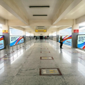 light Box Departure, Main Entrance-Public Concourse From Railway Station, Abuja