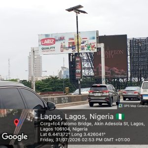 Eyecatcher Billboard Gbagada and Oshodi Expressway by charlie boy bus stop, Lagos