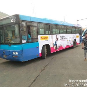 Brt bus in Lagos Primero Bus