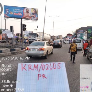 Unipole Billboard Along Rumuola Road Junction, Port Harcourt, River State.