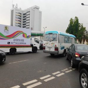 Mobile Truck Advertisement in Lagos state.